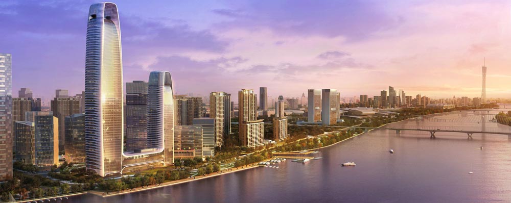 廣州保利洲際酒店外觀圖